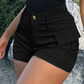 🩳 50% OFF NOW! 👖 Women's High-Waist Cargo Shorts with Pockets – Flattering Fit, Premium Blend & Versatile Style – Perfect for Casual Days 👜