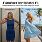 👗 50% OFF NOW! 🔥 Sexy Backless Cami Dress with Adjustable Drawstring – Deep Backless, Flowy Relaxed Fit & Premium Crinkle Fabric 🌊