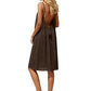 👗 50% OFF NOW! 🔥 Sexy Backless Cami Dress with Adjustable Drawstring – Deep Backless, Flowy Relaxed Fit & Premium Crinkle Fabric 🌊