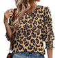 👚 50% OFF NOW!✨ Women's Casual 3/4 Sleeve Blouse – Wide Neck & Elastic Cuffs – Versatile All-Season Top – Easy Care Polyester Shirt 👗