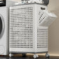 🧺 50% OFF NOW! 🌀 Large Ventilated Laundry Basket – Effortless Mobility, Ventilated Design & Concealing Lid 🏠