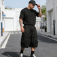 👖 50% OFF NOW! 🌿 Men's Plus Size Casual Drawstring Capri Pants – Wide-Leg Loose Fit, Adjustable Waist & Large Pockets ✨