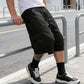 👖 50% OFF NOW! 🌿 Men's Plus Size Casual Drawstring Capri Pants – Wide-Leg Loose Fit, Adjustable Waist & Large Pockets ✨