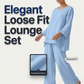 👗 50% OFF NOW! 🌿 Casual Loose Fit Tunic Top & Wide Leg Pants Set – Cotton-Linen Blend, Relaxed Fit & Versatile Style ✨