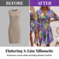 👗 50% OFF NOW! 🌸 Floral V-Neck A-Line Dress – Smocked Waist, Ruffled Hem & Breathable – Summer Ready, Effortlessly Romantic 🏖️