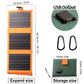 ☀️ 50% OFF NOW! 🔋 Portable Solar Panel with USB Charging – Foldable, Weather-Resistant & 10W Output 🏕️