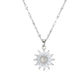 🌻 50% OFF NOW! ✨ Sunflower Pendant Necklace for Women – Sparkling Cubic Zirconia, Lightweight & Durable Gold-Tone Finish 💛