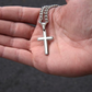 ⛓️ 50% OFF NOW! ✝️ Men's Stainless Steel Cross Pendant Necklace – Timeless Symbol, Durable Materials & Gift-Ready Box 🎁