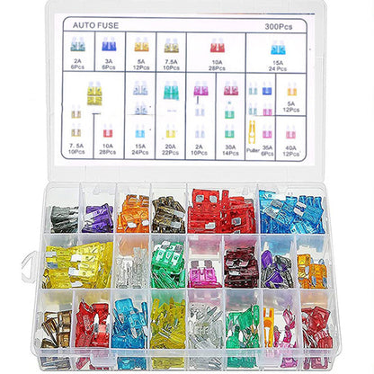 🚗 50% Off Now ✨ Car Fuse Assortment Kit — Micro, Mini & Standard, Color-Coded 🔧