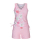 🏊‍♀️ 50% OFF NOW! 👙 Women's Printed Two-Piece Tankini Swimsuit – Adjustable Ruched Sides, Full Coverage & Stylish Criss-Cross Neckline ✨