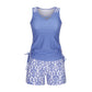 🏊‍♀️ 50% OFF NOW! 👙 Women's Printed Two-Piece Tankini Swimsuit – Adjustable Ruched Sides, Full Coverage & Stylish Criss-Cross Neckline ✨