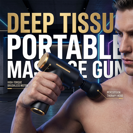 💪 50% OFF NOW! 🔋 Portable Deep Tissue Massage Gun – High-Torque Motor, Ultra-Quiet & Compact Design ✨
