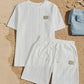 👕 50% OFF NOW! 🩳 Men's Casual Solid-Color Two-Piece Loungewear Set – Unique Texture, All-Day Comfort & Versatile Style ✨