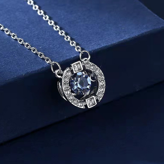 💎 50% OFF NOW! ✨ Sweatproof Plated Sparkling Dance Rhinestone Necklace – Dancing Stone, Rhinestone Halo & Classic O-Chain 💃
