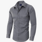 👔 50% OFF NOW!✨ Solid-Color Long-Sleeve Shirt – Wrinkle-Resistant Cotton Blend & Classic Fit – Professional Business Dress Shirt for Men 🌿
