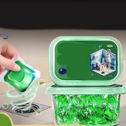 🥳2026 HOT SALE🥳💞30K+ SOLD! 🏠💧 Drain Deodorizer Pods – Drop one in, smells gone. Bio‑enzyme formula neutralizes odors at the source. No harsh chemicals, just fresh, clean air. 🚰✅