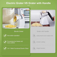 🔪 50% OFF NOW! ⚡ Electric Vegetable Slicer & Cheese Grater – One-Touch, 3-in-1 Blades & Easy Clean ✨