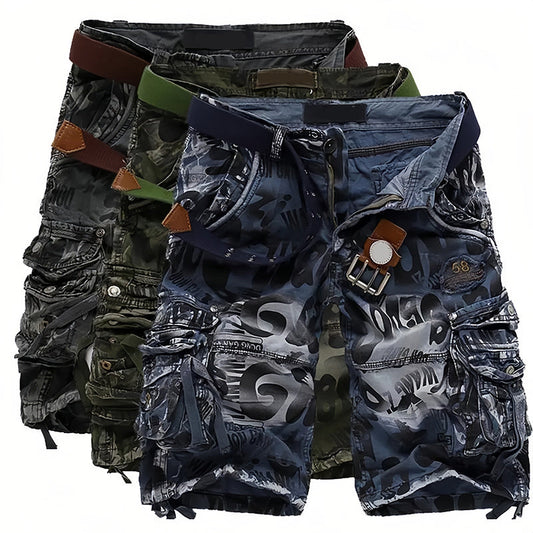 🩳 50% OFF NOW! 🧵 Men's Multi-Pocket Cargo Shorts – Classic Style, Durable Fabric & Versatile ✨