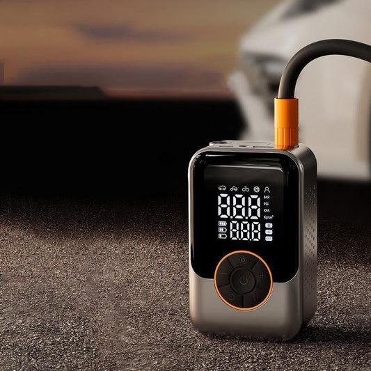 🎉 2026 Sale — Over 38,000 Sold! 🚗 Tire Inflator Portable Air Compressor – Auto-Stop at Preset Pressure, Emergency Ready, Compact for Any Car! ✨