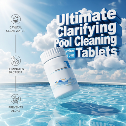 🏊‍♂️ 50% OFF NOW!💧 Crystal Clear Pool Cleaning Tablets – Instant Clarifying & Easy Use – Summer Pool Essential ✨