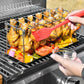 🍗 50% OFF NOW! 🔥 Roasted Chicken Drumstick Rack – Stainless Steel, Foldable & 14 Slots – Even Cooking, No Burnt Spots – BBQ Essential ✨