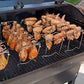 🍗 50% OFF NOW! 🔥 Roasted Chicken Drumstick Rack – Stainless Steel, Foldable & 14 Slots – Even Cooking, No Burnt Spots – BBQ Essential ✨