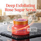 🌹 50% OFF NOW! 🧴 Exfoliating & Moisturizing Body Polish – Rose Sugar Scrub, Shea Butter & Gentle on Skin ✨