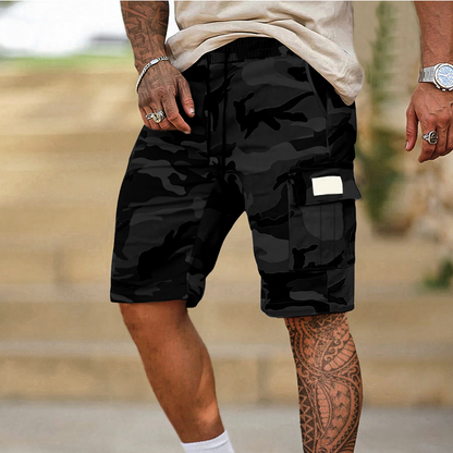 🩳 50% OFF NOW!🌿 Men's Tactical Cargo Shorts – Multi-Pocket & Relaxed Fit – Camo Streetwear 💪