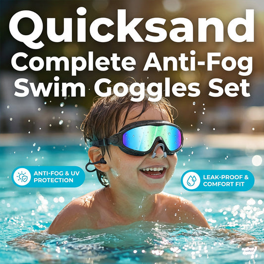 🏊‍♂️ BUY 1 GET 1 FREE!🕶️ Anti-Fog Kids Swimming Goggles Set – UV Protection & Leak-Proof – Clear Vision with Earplugs & Nose Clip 💧