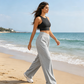 👖 50% OFF NOW! 💨 Women's High-Waist Wide-Leg Sweatpants – Ultra-Soft, Breathable & with Pockets – Perfect for All-Day Wear ✨