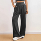 👖 50% OFF NOW! 💨 Women's High-Waist Wide-Leg Sweatpants – Ultra-Soft, Breathable & with Pockets – Perfect for All-Day Wear ✨