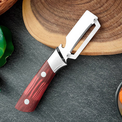 🔪 50% OFF NOW! 🥔 Thickened Stainless Steel Multi-Peeler – Razor-Sharp, Ergonomic & Multi-Functional – Peels & Juliennes ✨