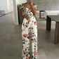 👗 50% OFF NOW! ✨ Women's Off-Shoulder Jumpsuit – Wide Leg & Criss-Cross Neck – Elegant & High Waist 💃