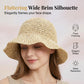 👒 50% OFF NOW! ☀️ Women's Handwoven Wide-Brim Straw Hat – Breathable, Foldable & Flattering – Perfect Summer Seaside Accessory 🏖️