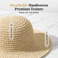 👒 50% OFF NOW! ☀️ Women's Handwoven Wide-Brim Straw Hat – Breathable, Foldable & Flattering – Perfect Summer Seaside Accessory 🏖️