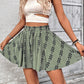 👖 50% OFF NOW! 🌸 Women's Bohemian Print High-Waist Shorts – Vibrant Digital Prints, Elastic Drawstring Waist & Flowy Wide-Leg Design ✨