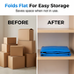 🏠 50% OFF NOW!📦 Collapsible Storage & Moving Bag – Heavy-Duty PE & Water-Resistant – Extra Large Capacity Luggage Tote 💪