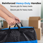 🏠 50% OFF NOW!📦 Collapsible Storage & Moving Bag – Heavy-Duty PE & Water-Resistant – Extra Large Capacity Luggage Tote 💪