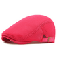 🧢 50% OFF NOW!🌿 Breathable Flat Cap – Mesh Fabric, Adjustable & Sweatband – Summer Essential ☀️