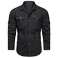 👔 50% OFF NOW! 🔧 Men's Long Sleeve Cotton Workwear Shirt – Breathable, Dual Chest Pockets & Reinforced Seams – Rugged & Durable 🛠️
