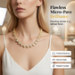 💎 50% OFF NOW! ✨ Sparkling Heart Statement Chain Necklace – Rhinestone, Gold/Silver, Adjustable Length – Perfect Gift 💖