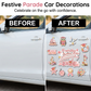 🎓 50% OFF NOW!🚢 Large Graduation Party Decorations Magnets – Strong Magnetic & Weatherproof – Cruise Door & Parade Car Decor ✨