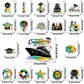 🎓 50% OFF NOW!🚢 Large Graduation Party Decorations Magnets – Strong Magnetic & Weatherproof – Cruise Door & Parade Car Decor ✨