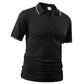 👔 50% OFF NOW! ✨ Men's Classic Short-Sleeve Collared Shirt – Tipped Collar, Modern Fit & Low-Maintenance – Versatile Wardrobe Staple 🌟