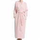 🛀 50% OFF NOW! 👘 Women's Belted V-Neck Loungewear Coat – Versatile Robe-Cardigan, Relaxed Fit & Plush Knit Fabric ✨