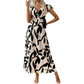👗 50% OFF NOW! 🌸 Women's Casual Printed V-Neck Ruffle Dress – Playful, Feminine & Ready-to-Wear ✨