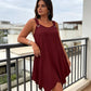 👗 50% OFF NOW! 💃 Women's Sleeveless Dress with Asymmetrical Hem – Chic & Flowy ✨