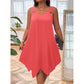 👗 50% OFF NOW! 💃 Women's Sleeveless Dress with Asymmetrical Hem – Chic & Flowy ✨