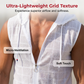🏋️‍♂️ 50% OFF NOW! ☀️ Men's Summer Sleeveless Zip-Up Hoodie Top – Breathable & Lightweight 💪