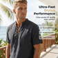 👕 50% OFF NOW! 🏖️ Men’s Casual Lace-Up Short Sleeve Shirt – Breathable Linen Blend ☀️